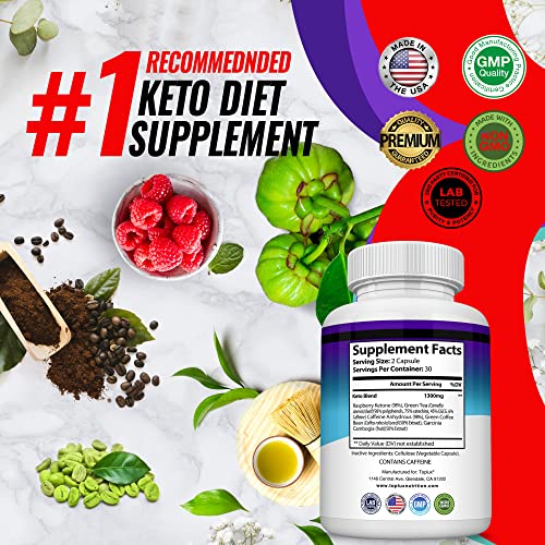 Keto Boost Diet Pills Ketosis Supplement - Natural Exogenous Keto Formula Support Energy & Focus, Advanced Ketones for Ketogenic Diet, Keto Diet Pills, for Men Women