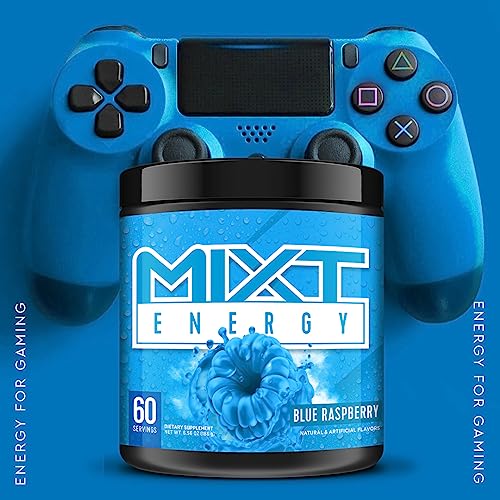 MIXT Energy Supplement, Designed for Energy and Focus, 8 Hour Energy Drink, Awesome Taste, Gaming Energy, Keto Approved (60 Servings, Fresh Lemonade)