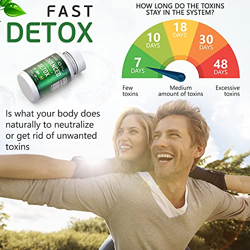 Salutem Vita™ Advanced Formula Detox - Detoxify and Renew: Your Ultimate Dietary Supplement for Total Body Cleansing -Supplement for Toxin Removal - 1 Pack - 42 Caps