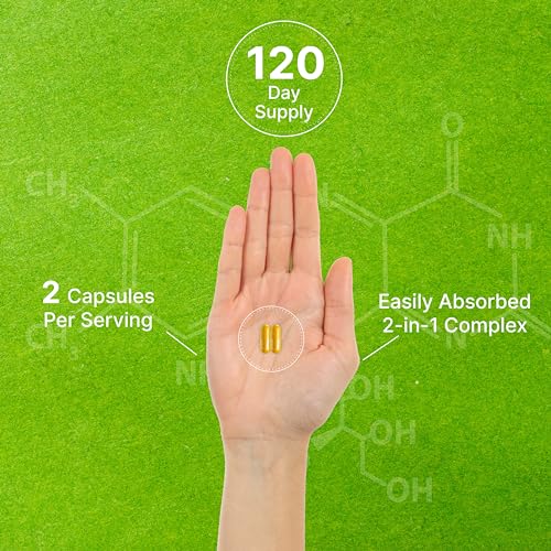 Vitamin B2 400mg (Riboflavin) | with Magnesium Glycinate 400mg, 240 Capsules – 2 in 1 Support Healthy Nervous System, Mood, Blood & Energy Production, Non-GMO