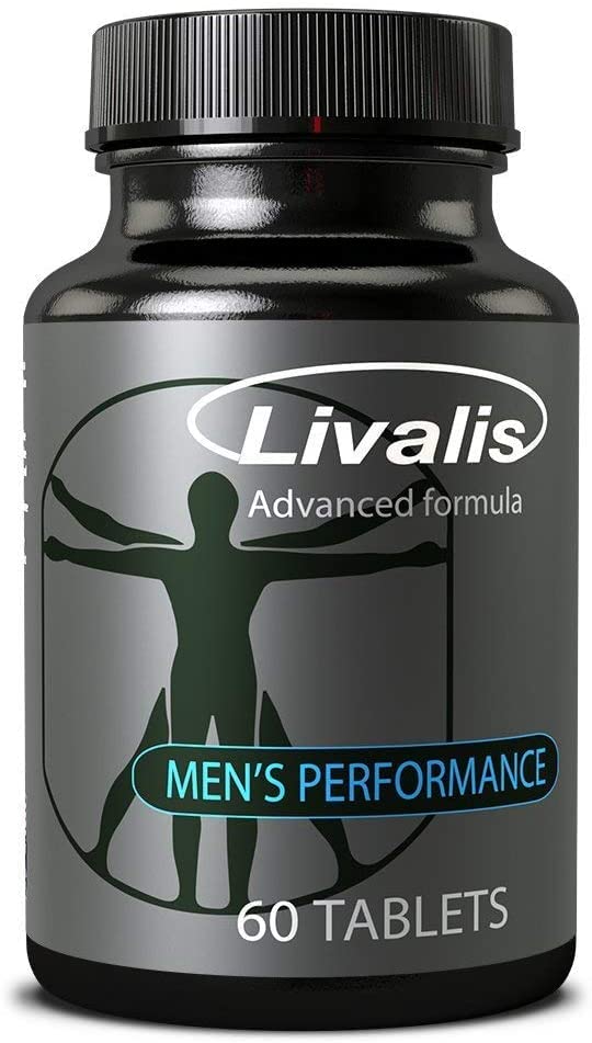 Livalis Perform- Enlargement Pills for Men- Increase Male Size 3+ in 90 Days- Mens Booster to Stop Male Performance Failure- Male Enrichment and Vitality Supplement- 60 Tablets