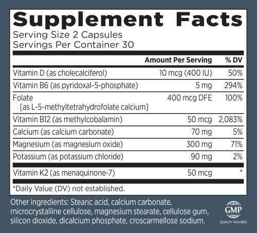 Primal Labs HeartZest - for Heart Health - Vitamin D3 & K2 Formula - 60 Capsules