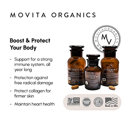 Movita Women's Daily Multivitamin - Fermented Whole Foods, Vitamins, and Minerals - Organic, Vegan-Friendly, Gluten-Free, & Non-GMO - 30 Day Supply (Refill Pouch)