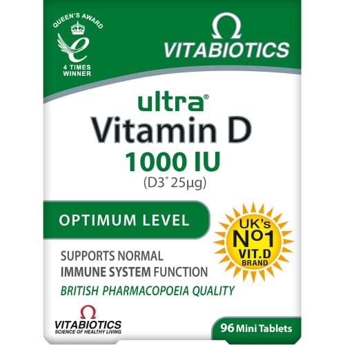 Ultra by Vitabiotics Vitamin D Tablets x 96