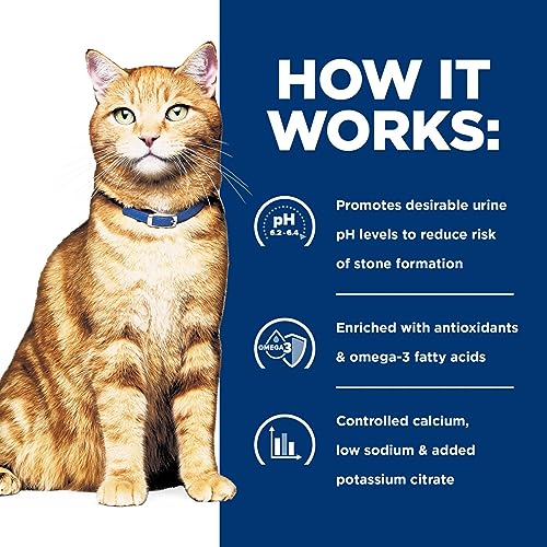 Hill's Prescription Diet c/d Multicare Urinary Care with Ocean Fish Dry Cat Food, Veterinary Diet, 4 lb. Bag