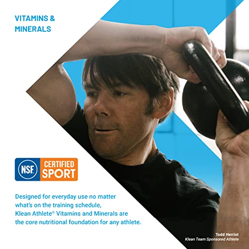 Klean ATHLETE Klean Multivitamin | Essential Nutrients and Antioxidants for Optimal Health | NSF Certified for Sport | 60 Tablets