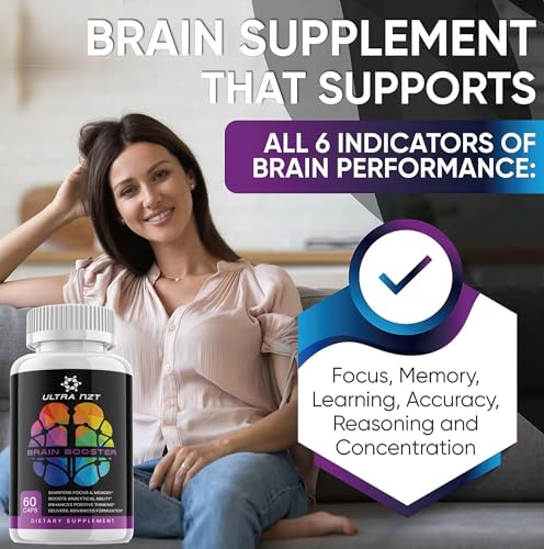 Ultra NZT Brain Booster - Nootropic Focus Limitless Brain Pill, Brainf