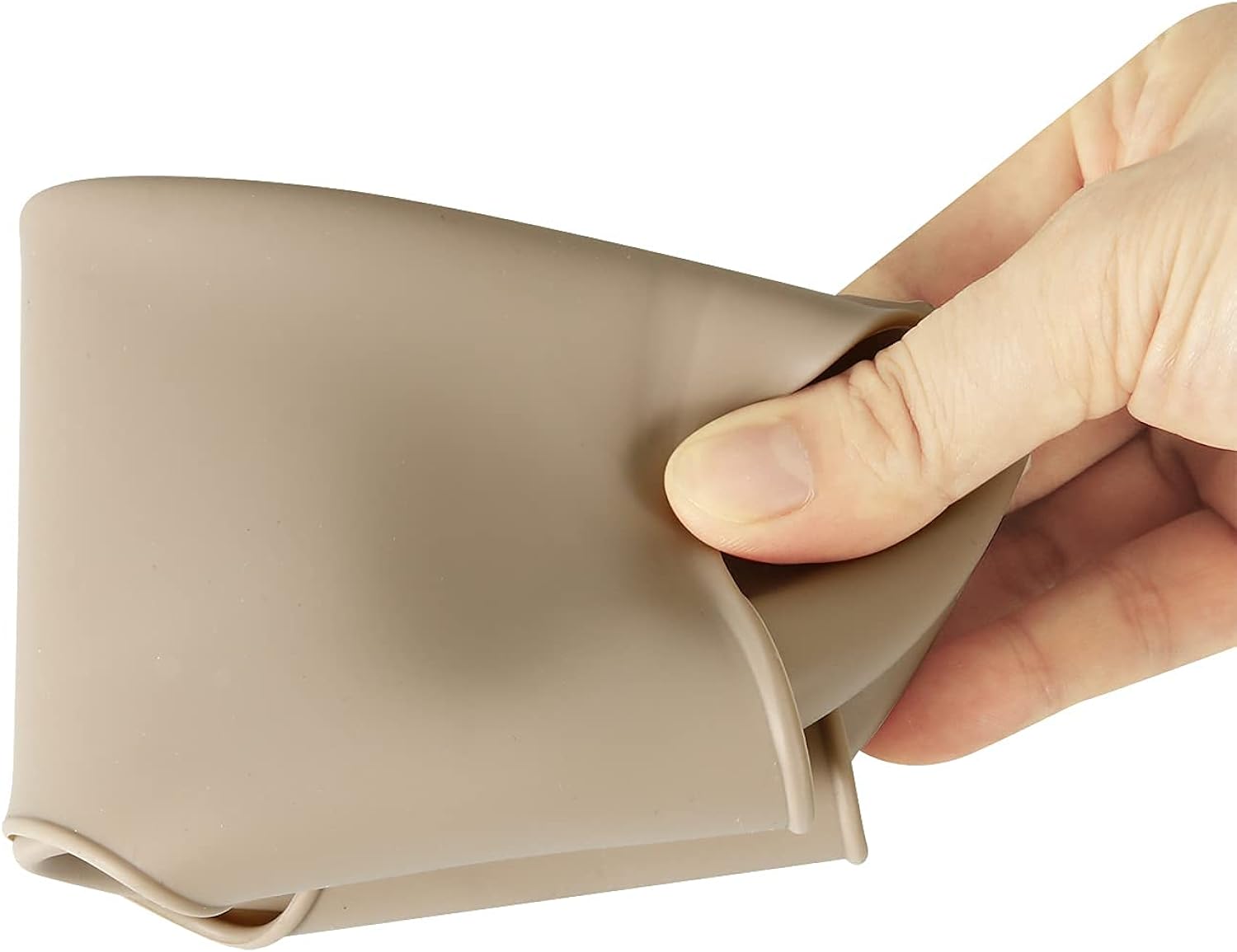 PandaEar Set of 3 Cute Silicone Baby Bibs for Babies & Toddlers (10-72 Months) Waterproof, Soft, Unisex, Non Messy (Brown/Blue/Green)