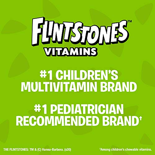 Flintstones Vitamins Immunity Support Gummies, Kid's Immune Support Multivitamin with Vitamin C, Vitamin D, B12 and Zinc for kids, Orange Flavor, 150 Count