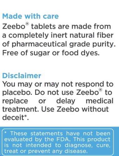 Zeebo Tablets – Pure Honest Placebo Tablets Designed to Help You Access Your Mind's Potential