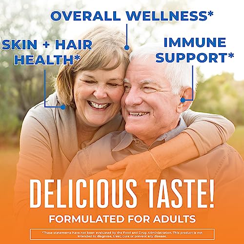 MaryRuth Organics Multivitamin for Women and Men | Sugar Free | Adult Multimineral Gummy with Vitamin C | D and E | B Vitamins | Biotin | Zinc | Vegan | Non-GMO | Gluten Free | 60 Count