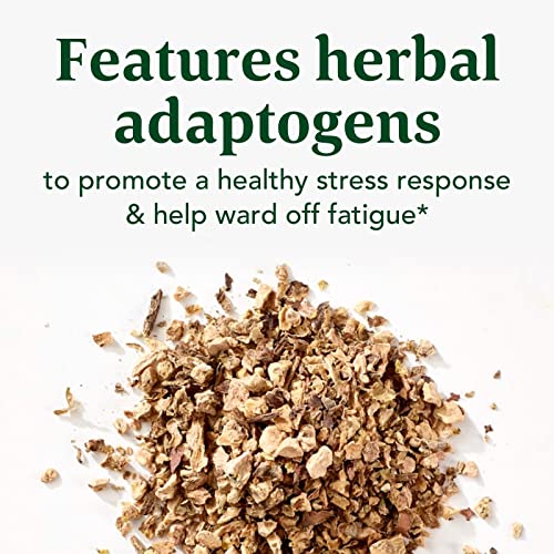 MegaFood Stress Protect with Ashwagandha & Herb Blend -Supports Healthy Stress Response - Rhodiola Root, Vegetarian, Non-GMO, Gluten-Free - Made Without 9 Food Allergens - 60 Tabs (30 Servings)