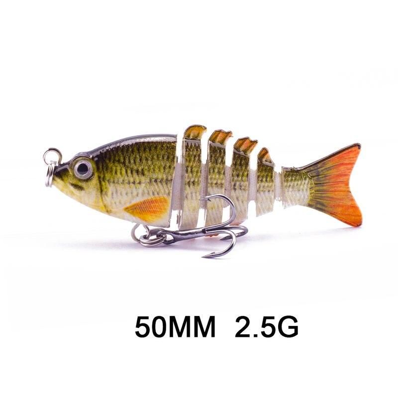 Compact 5cm 2.5g Jointed Swimbait