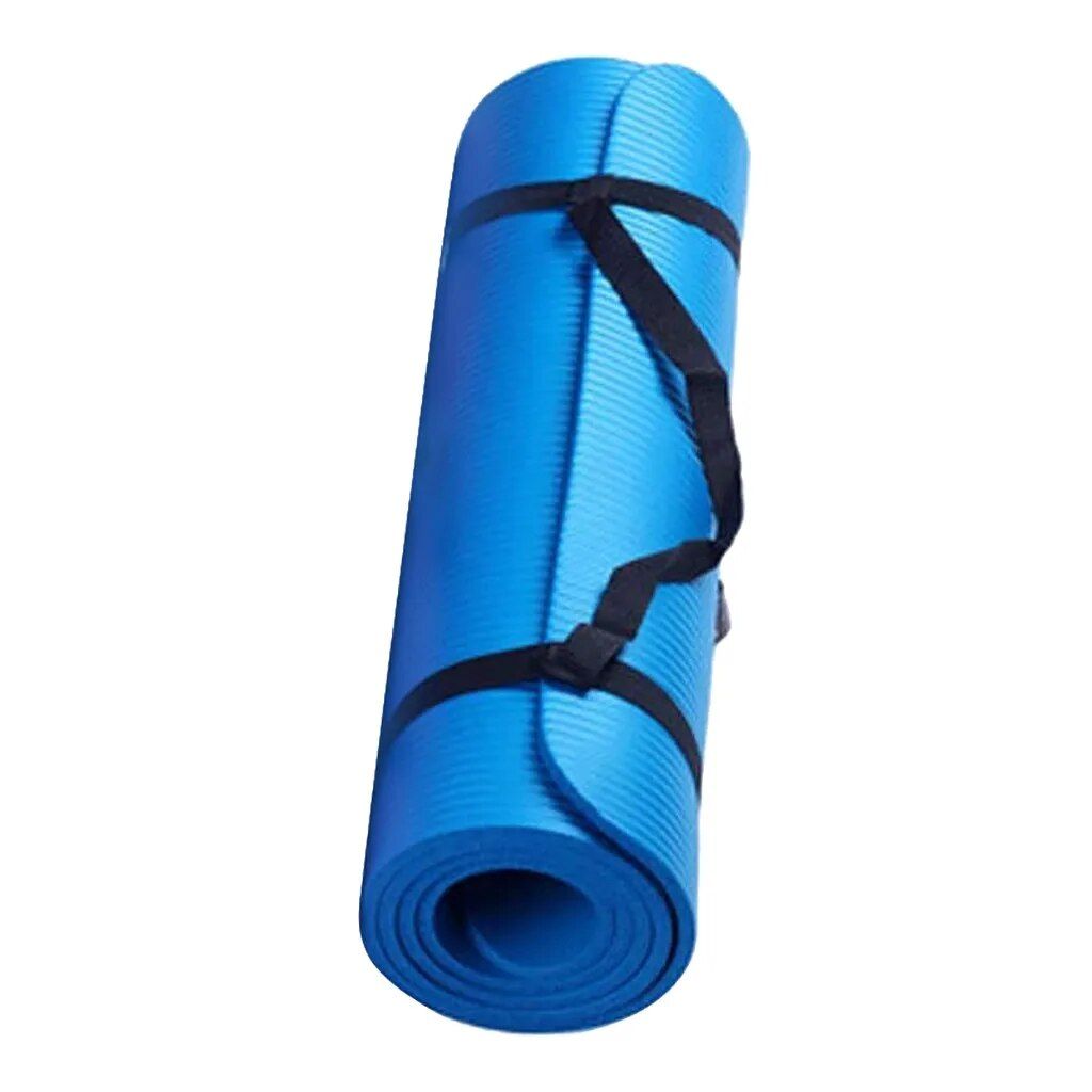 Compact Anti-Skid Yoga Mat for Knee, Wrist & Hips Support