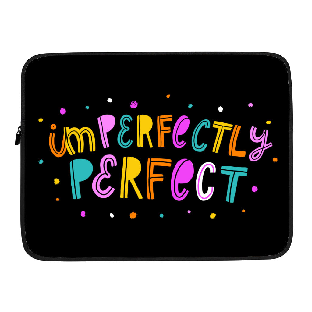 Imperfectly Perfect Dell 16" Sleeve - Funny Laptop Sleeve - Best Laptop Sleeve with Zipper