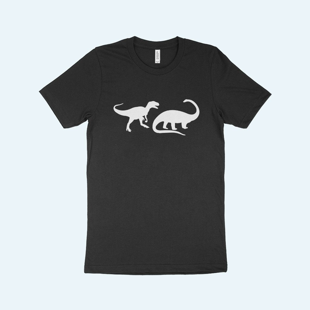 T-Shirt With Dinosaurs Made in USA