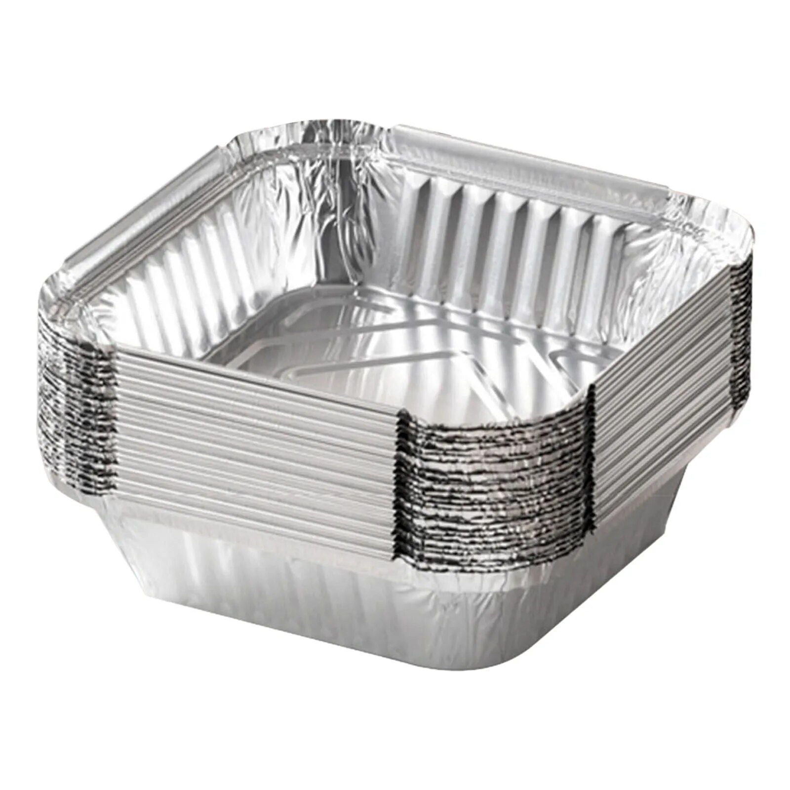 Versatile 20Pcs Aluminum Foil Food Containers