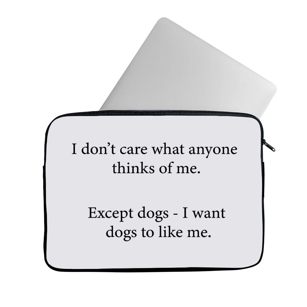 Dog Lover MacBook Pro 14" Sleeve - Printed Laptop Sleeve - Funny MacBook Sleeve