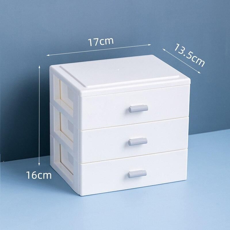 Multi-Layer Modern Plastic Desktop Organizer