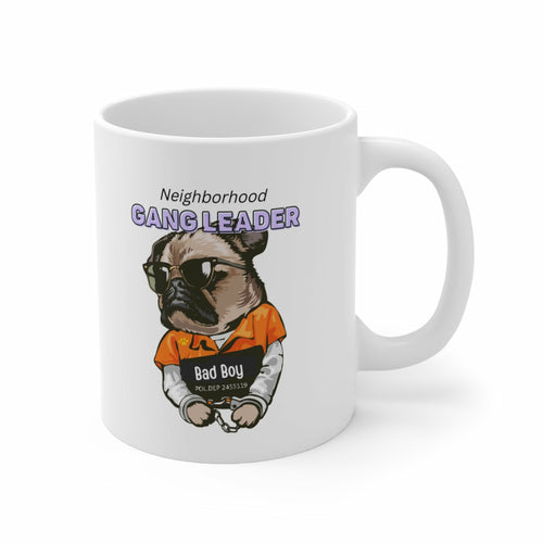 Pug Gang Leader Mug