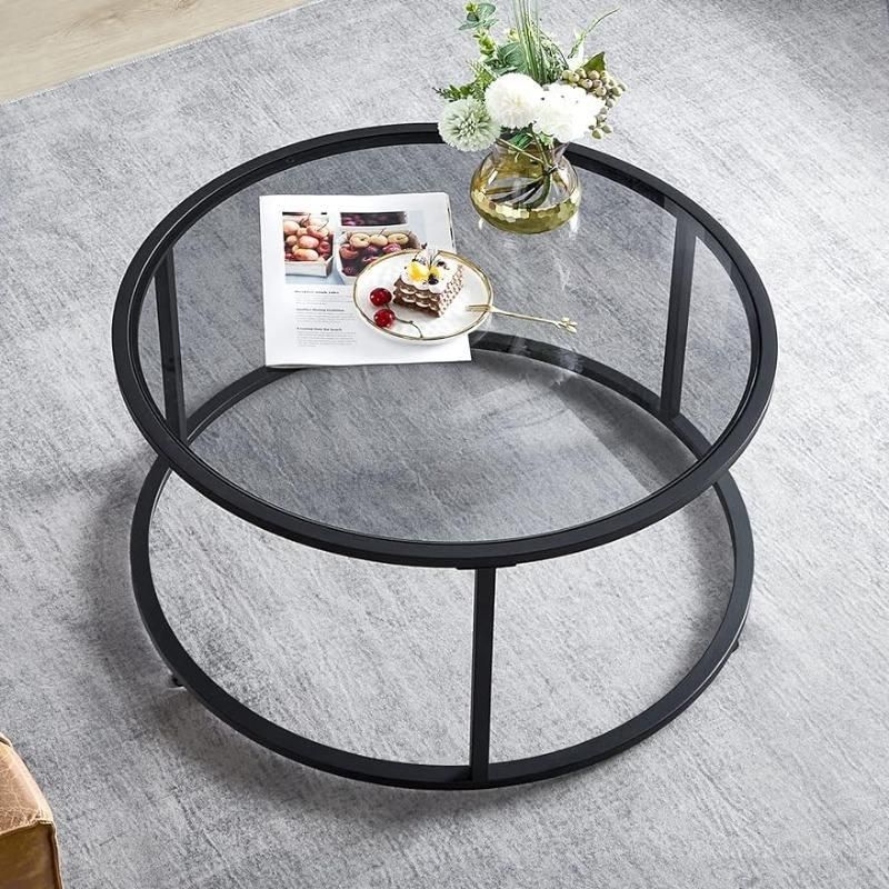 Round Glass Coffee Table