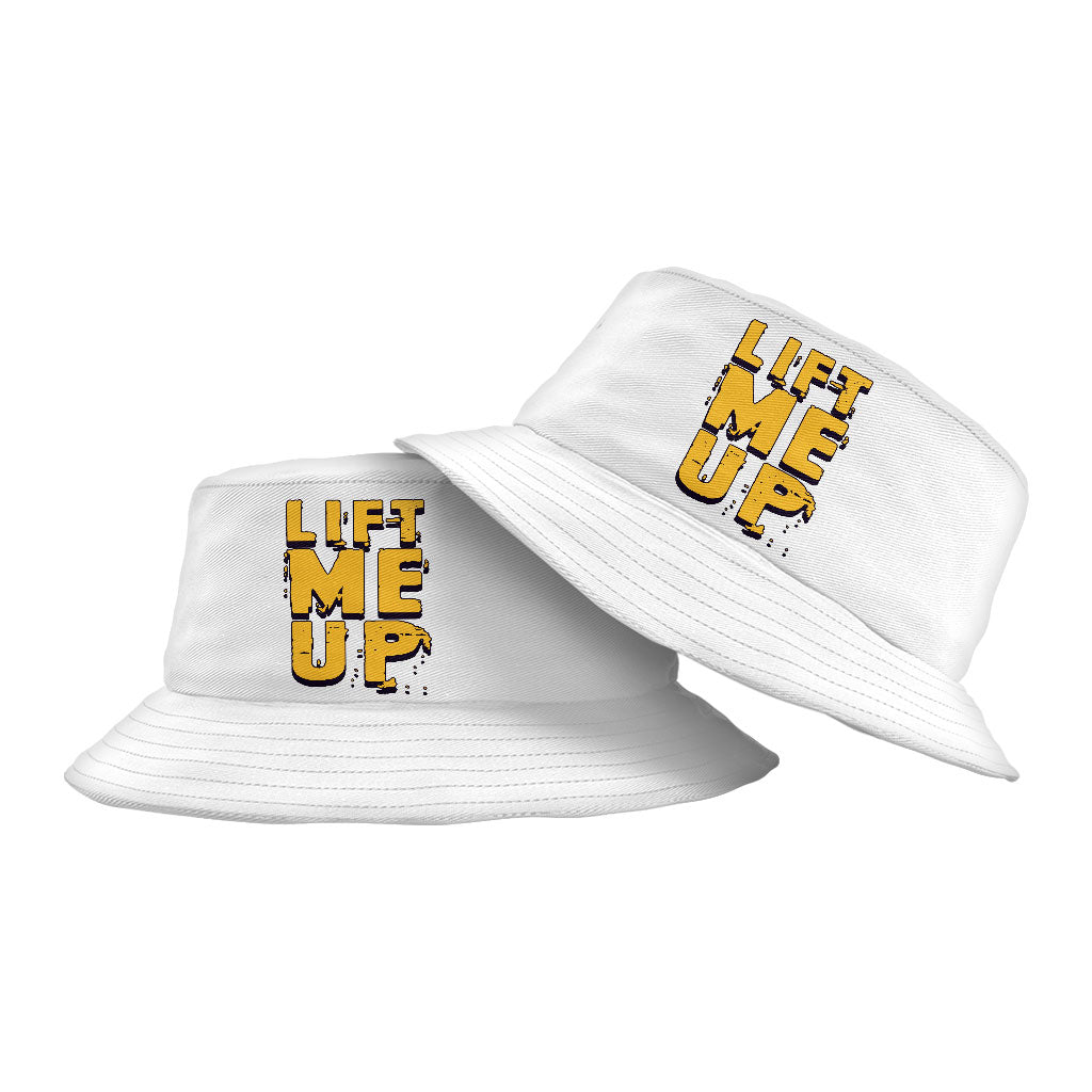 Cool Design Bucket Hat - Saying Hat - Cool Print Bucket Hat