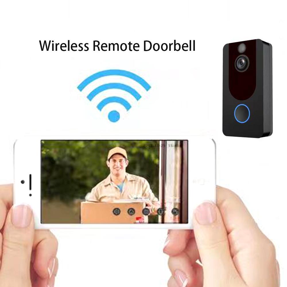 1080P Smart WiFi Video Doorbell Intercom Wireless Camera(US standard)