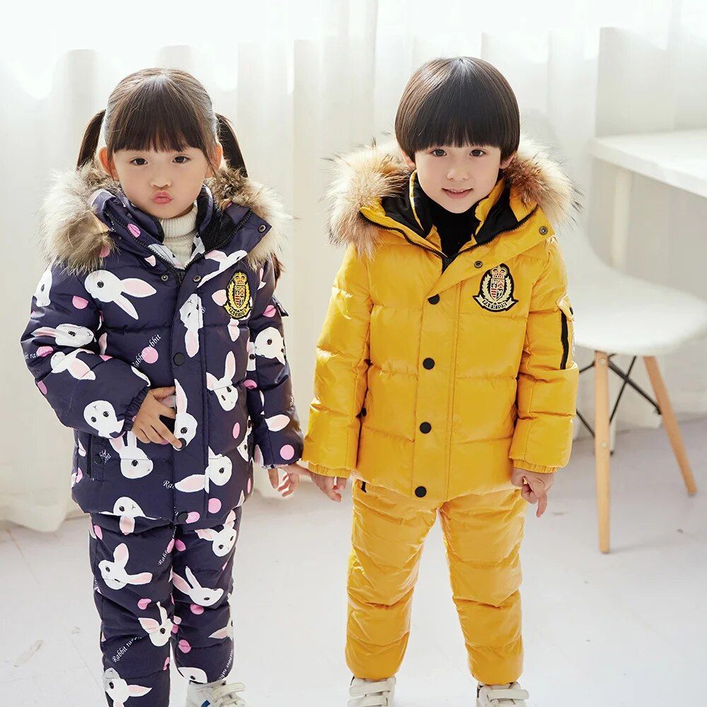 Kids' Winter Ski Jumpsuit: Waterproof Snow Wear for Boys and Girls