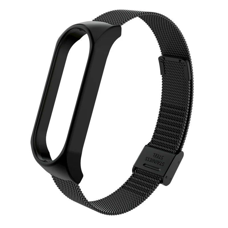 Luxury Milanese Stainless Steel Strap for Mi Band 3/4/5/6