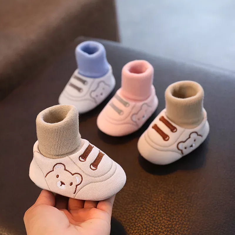 Baby Cute Bear Shoe Socks