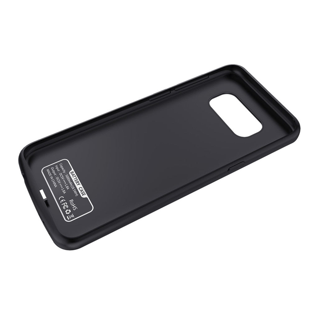 5500mAh Extended Battery Case Phone Charging Cover