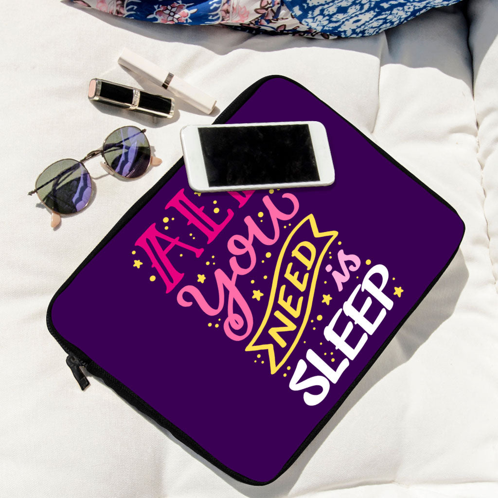 Cool Quotes MacBook Pro 16" Sleeve - Cute Laptop Sleeve - Graphic MacBook Sleeve