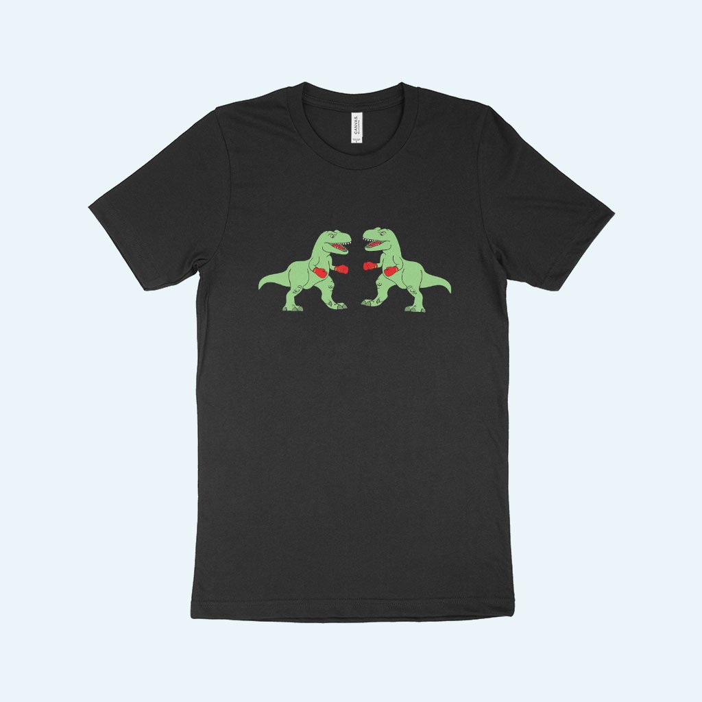 Boxing Dinosaur T-Shirt Made in USA