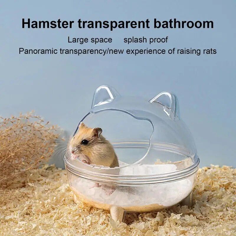 Deluxe Hamster Sand Bath Container