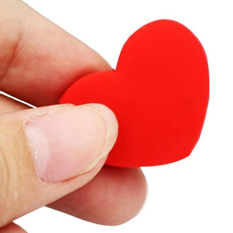 Heart-Shaped Silicone Tennis Racket Vibration Dampener - Shock Absorber for Enhanced Play