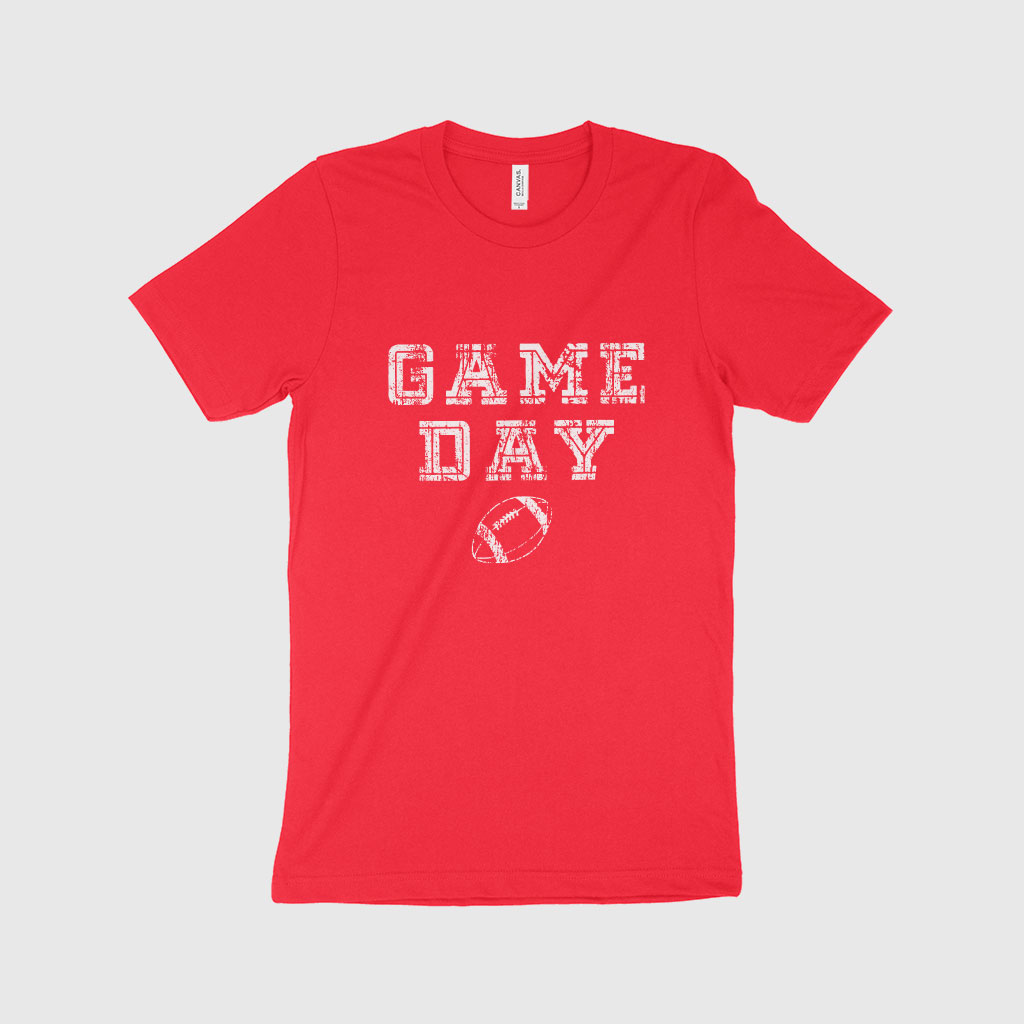 Football Game Day Unisex Jersey T-Shirt Made in USA