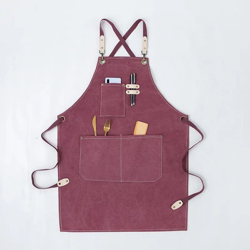 Versatile Canvas Kitchen & Work Apron