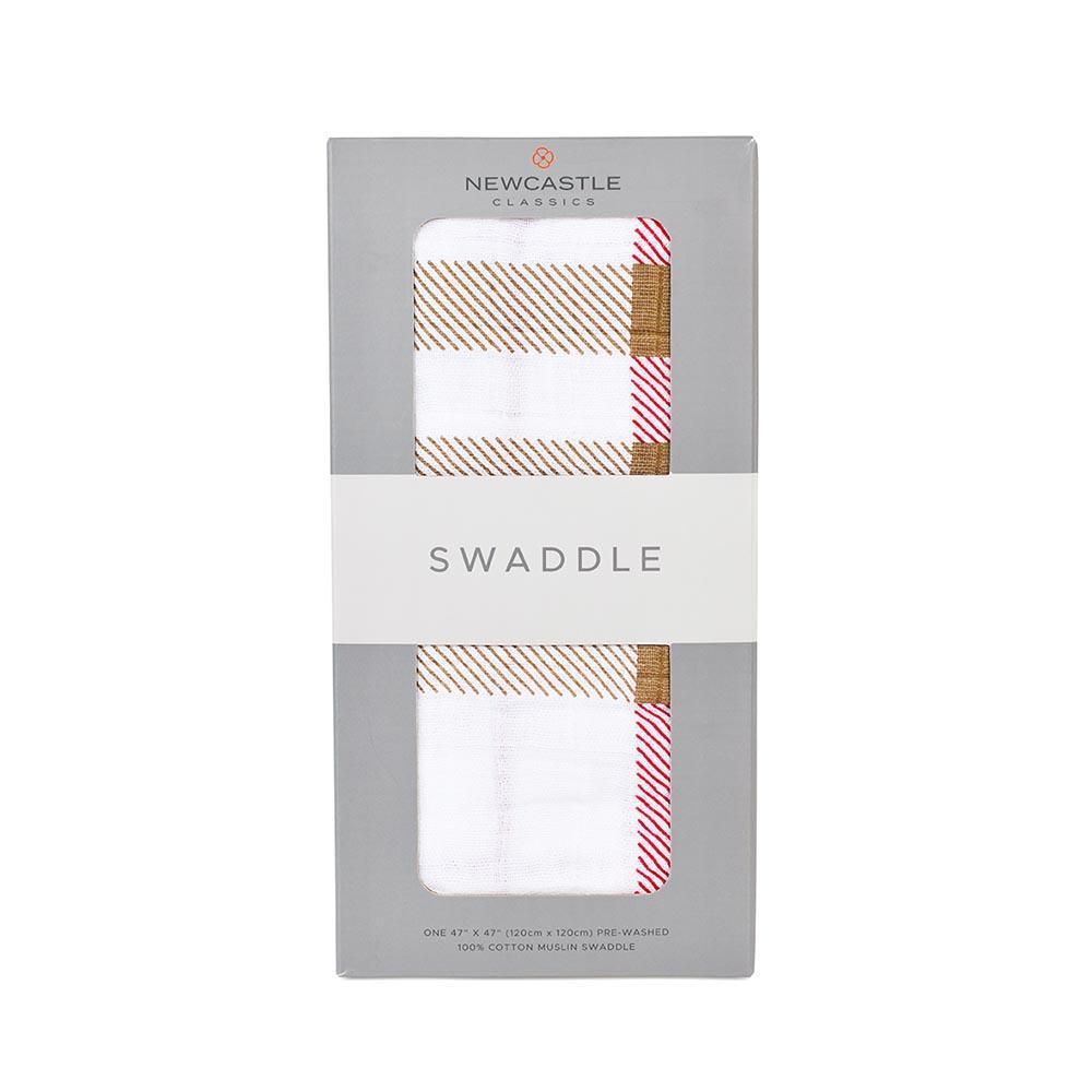 Plaid Swaddle