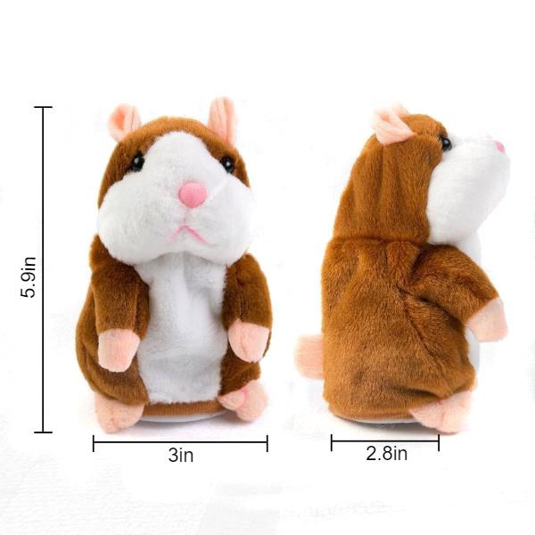 Talking Hamster Plush Toy