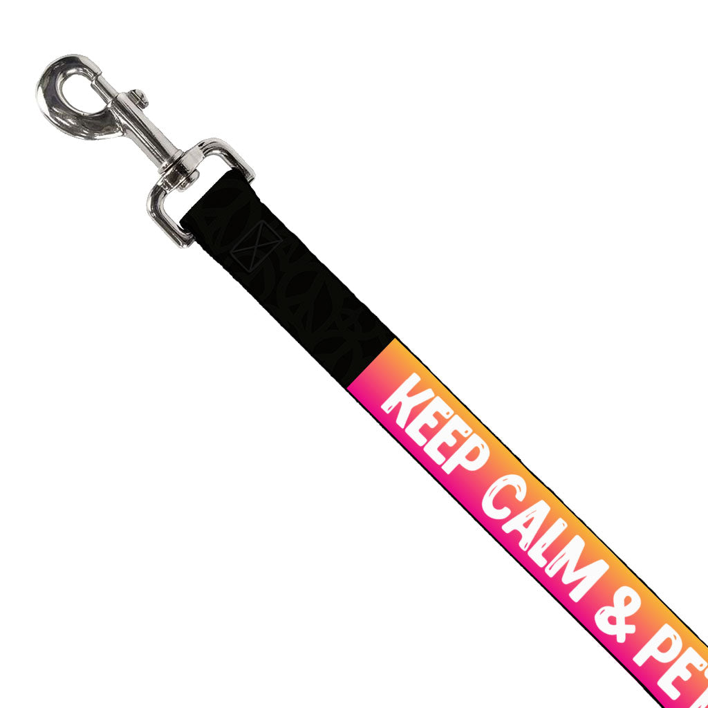 Best Keep Calm Pet Leash - Trendy Leash - Cool Leash for Dogs