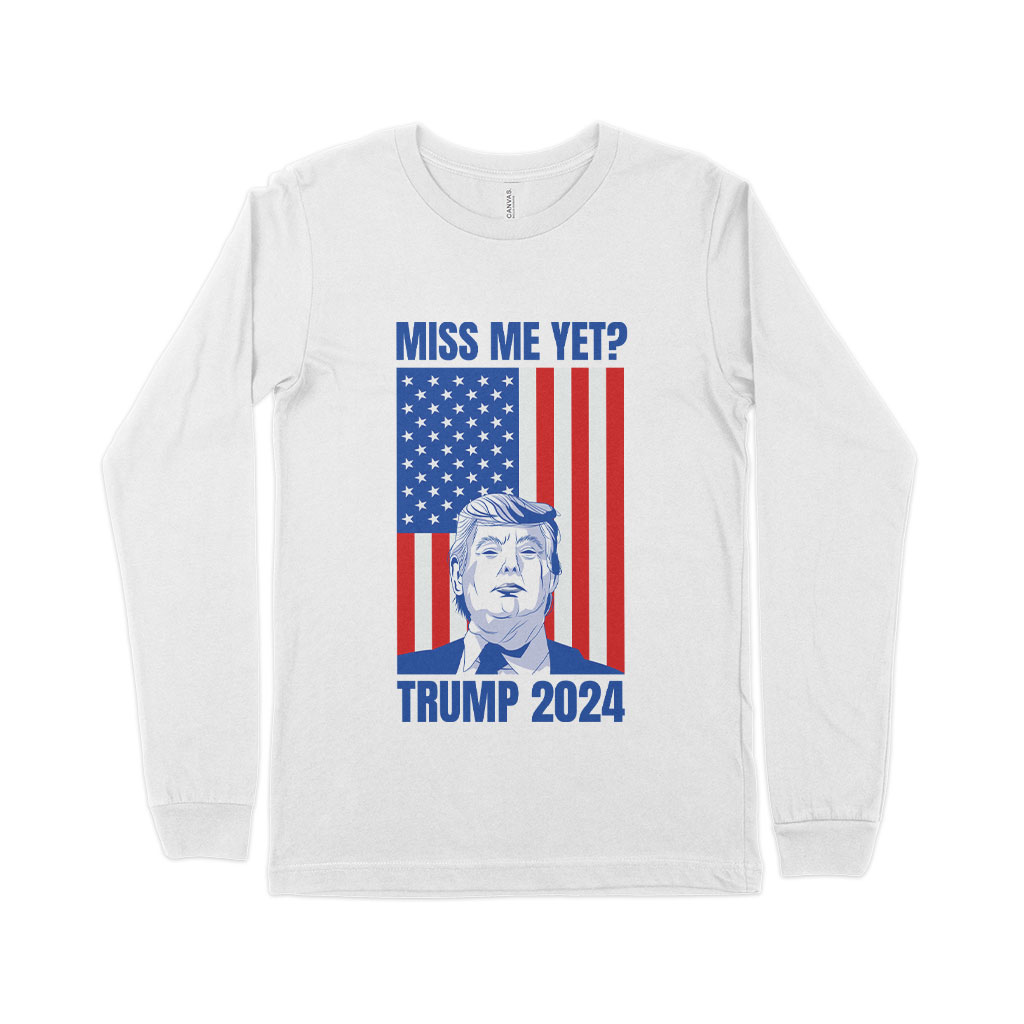 Long Sleeve Donald J Trump T-Shirt - Pro Trump Gear