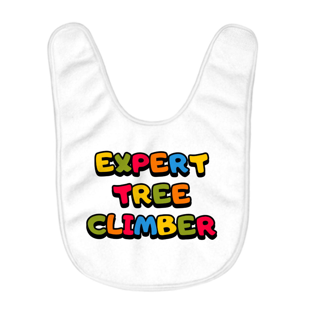 Tree Climber Baby Bibs - Cute Baby Feeding Bibs - Colorful Bibs for Eating