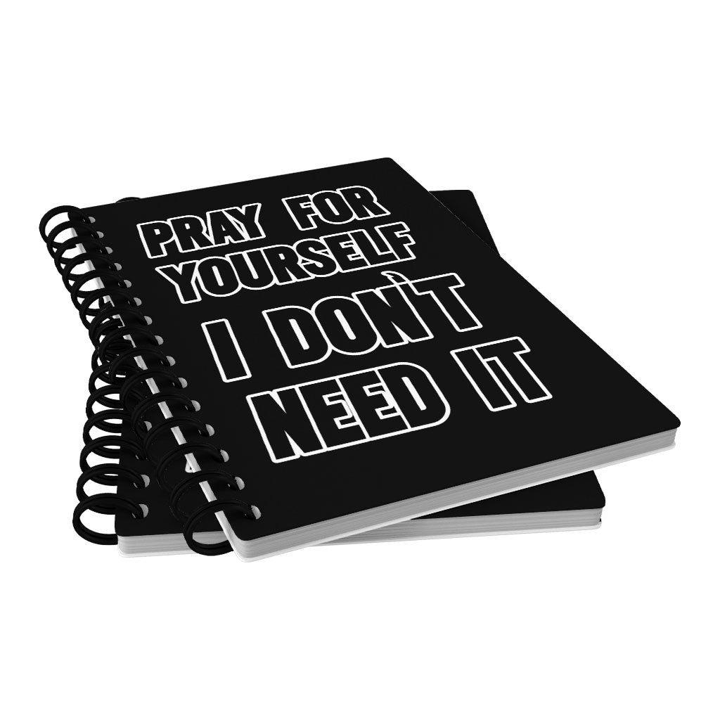 Cool Design Spiral Notebook - Quote Notebook - Printed Notebook