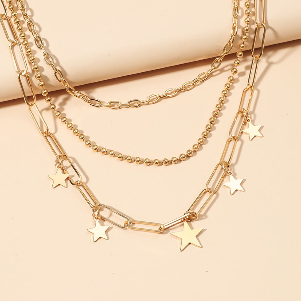 Fashion Triple Necklace