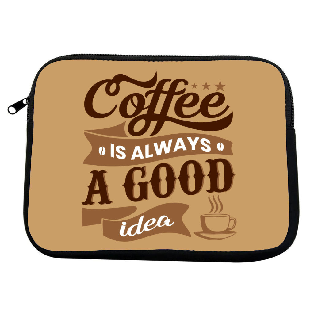 Coffee MacBook Pro 14" Two-Sided Sleeve - Creative Laptop Sleeve - Themed MacBook Sleeve