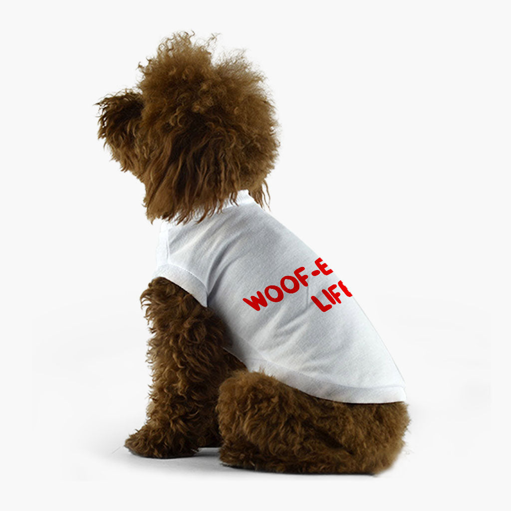 Woof Dog T-Shirt - Funny Dog Shirt - Cool Dog Clothing