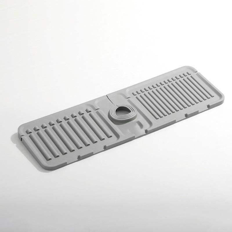 Multi-Functional Faucet Splash Guard & Draining Tray Mat