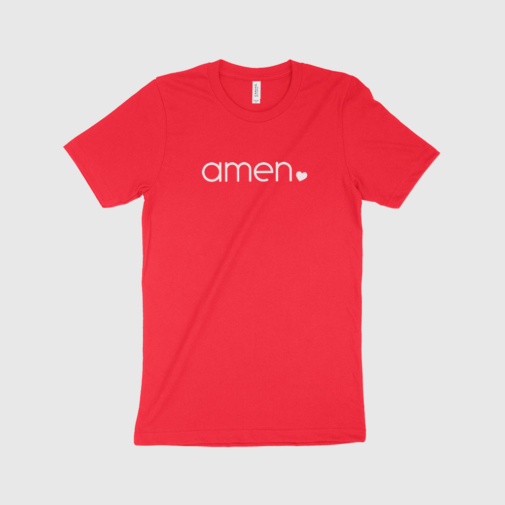 Amen Unisex Jersey T-Shirt Made in USA