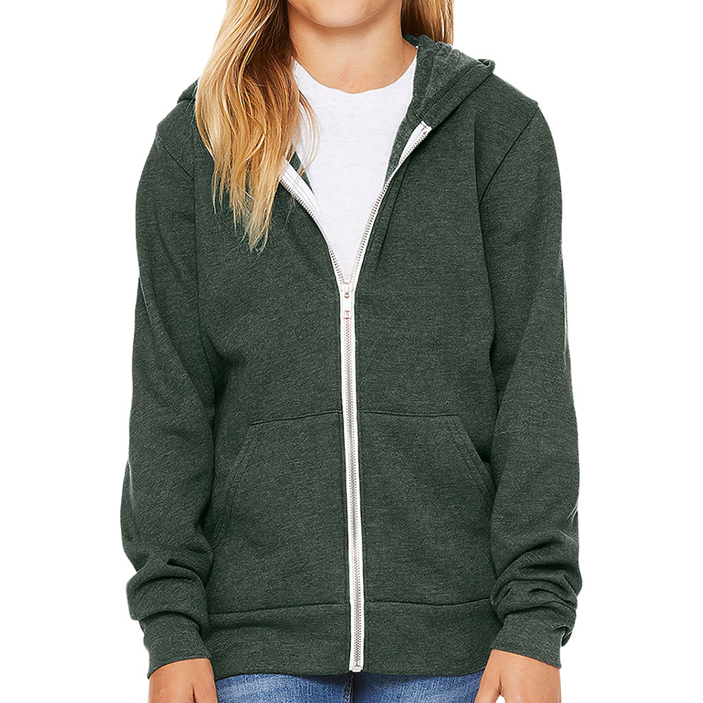 Here Comes the Sun Kids' Full-Zip Hoodie - Cute Hooded Sweatshirt - Themed Kids' Hoodie