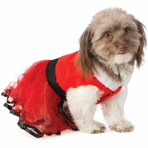 Santa Sweetie Dress Pet Christmas Costume